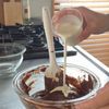 米粉のチョコテリーヌの工程1