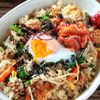 炊飯器で簡単【ビビンバ炊き込みご飯】おこげがたまらん〆飯