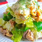 レンジで一発！『チーズがトロ〜リ♡回鍋肉』