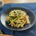【おつまみにも副菜にも】じゃがニラの中華炒め