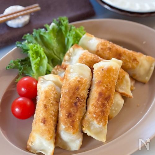 【ポテト餃子】チーズ入り!揚げずに簡単♪