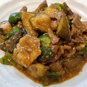 1360720の作ってみた!投稿(豚バラなすピーマンの甘辛味噌炒め｜作り置きやお弁当にも！)