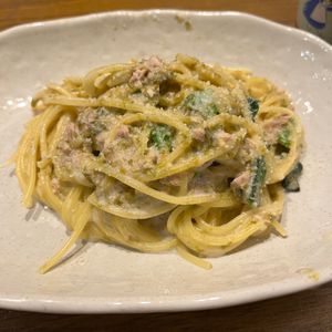 mikichの作ってみた!投稿(海苔クリームパスタ)