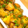 michuの作ってみた!投稿(材料2つで食べ応えMAX!『鶏肉とじゃがいもの照り焼き』)