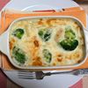 ゆっこの作ってみた!投稿(【海老マカロニグラタン】レンジで絶品!とろ〜りチーズでコク旨)
