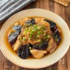 なすがとろとろ♪温まる【鶏肉となすのみぞれ煮】#簡単#節約