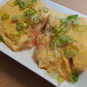 まゆのの作ってみた!投稿(居酒屋メニュー風♪明太チーズの卵焼き)