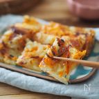 食べ出したら止まらない【玉ねぎとにんじんのチーズチヂミ】