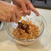 【COSORIで作る】秋なすの肉詰めの工程4