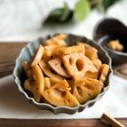 ツンとご機嫌　蓮根のからし和え