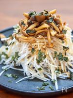 しめじと大根のホットサラダ