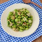 お弁当の隙間にぴったり！【枝豆ペペロンチーノ】