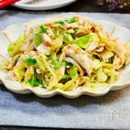レンジで簡単！ささみとキャベツの梅おかか和え【さっぱり副菜】