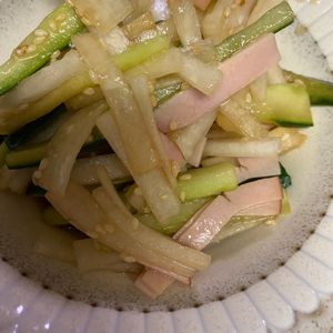 ようの作ってみた!投稿(【大根ときゅうりとハムのサラダ】タレが絶品！やみつき副菜♪)