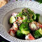 【和風やみつききゅうり】塩昆布が調味料！カニかまきゅうり