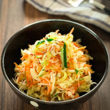 切って混ぜて5分☆【3種野菜のコールスロー】