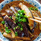 なすが美味しすぎる！【とろとろ茄子の辛味噌ネギ炒め】