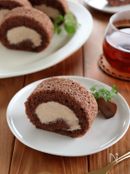 マロンロールケーキ