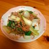 まろみの作ってみた!投稿(食欲そそる！チンゲン菜の肉味噌炒め)
