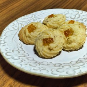 ぷぷはなの作ってみた!投稿(ホロホロ食感がクセになる【米粉の絞り出しクッキー】)