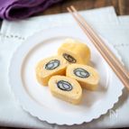 くるくる海苔チーズの甘くない卵焼き【低糖質・お弁当】