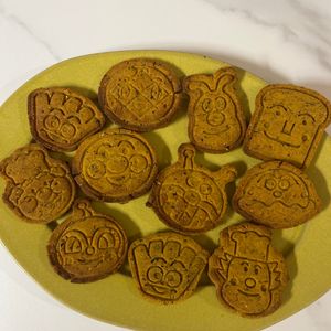はるの作ってみた!投稿(簡単かぼちゃクッキー)