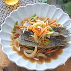 給食の味♪いわしの南蛮漬け・酸っぱすぎず子供も食べやすい！