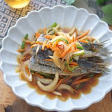 給食の味♪いわしの南蛮漬け・酸っぱすぎず子供も食べやすい！
