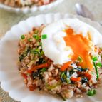 簡単なのにめちゃうま♡炒めて混ぜるだけ♪肉味噌混ぜご飯