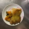 ぱぁぷるへいずの作ってみた!投稿(パリパリチキンのかぼちゃマスタードソース)
