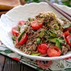 ＊焼き肉の春雨和えサラダ＊