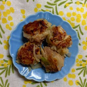 チョビの助の作ってみた!投稿(フライパンで！【キャベツ焼きシュウマイ】甘みたっぷりで絶品♡)