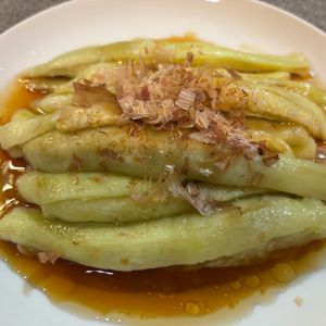 you-kariの作ってみた!投稿(レンジで簡単！焼かない焼きなす★味付け最高！【作り置き】)