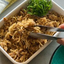 備蓄食材使おう【鯖缶と切り干し大根】のカレー風味和え