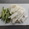 やみつき副菜☆大根ときゅうりの簡単ナムル。の工程1