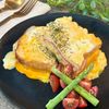 簡単ワンパン【韓国風とろ玉ワンパントースト】チーズとろ〜り♡の工程6