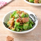 簡単すぎ！調味料いらず♪【オクラとなめたけの和え物】