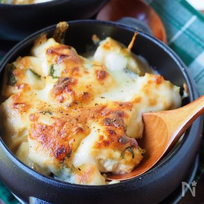 簡単♪豆腐の味噌マヨグラタン