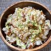 楽ラク手抜キッチン🐶🐾の作ってみた!投稿(簡単おいしい♩白菜とちくわのごまマヨサラダ)