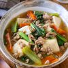 【豆腐と小松菜のそぼろあん】節約食材でパパッと作る♪