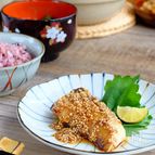 同量合わせ調味料☆ブリのメープル胡麻照り焼き！