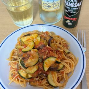 Tsuneaki Okadaの作ってみた!投稿(さっぱりトマトの♪なすとツナのトマトパスタ)