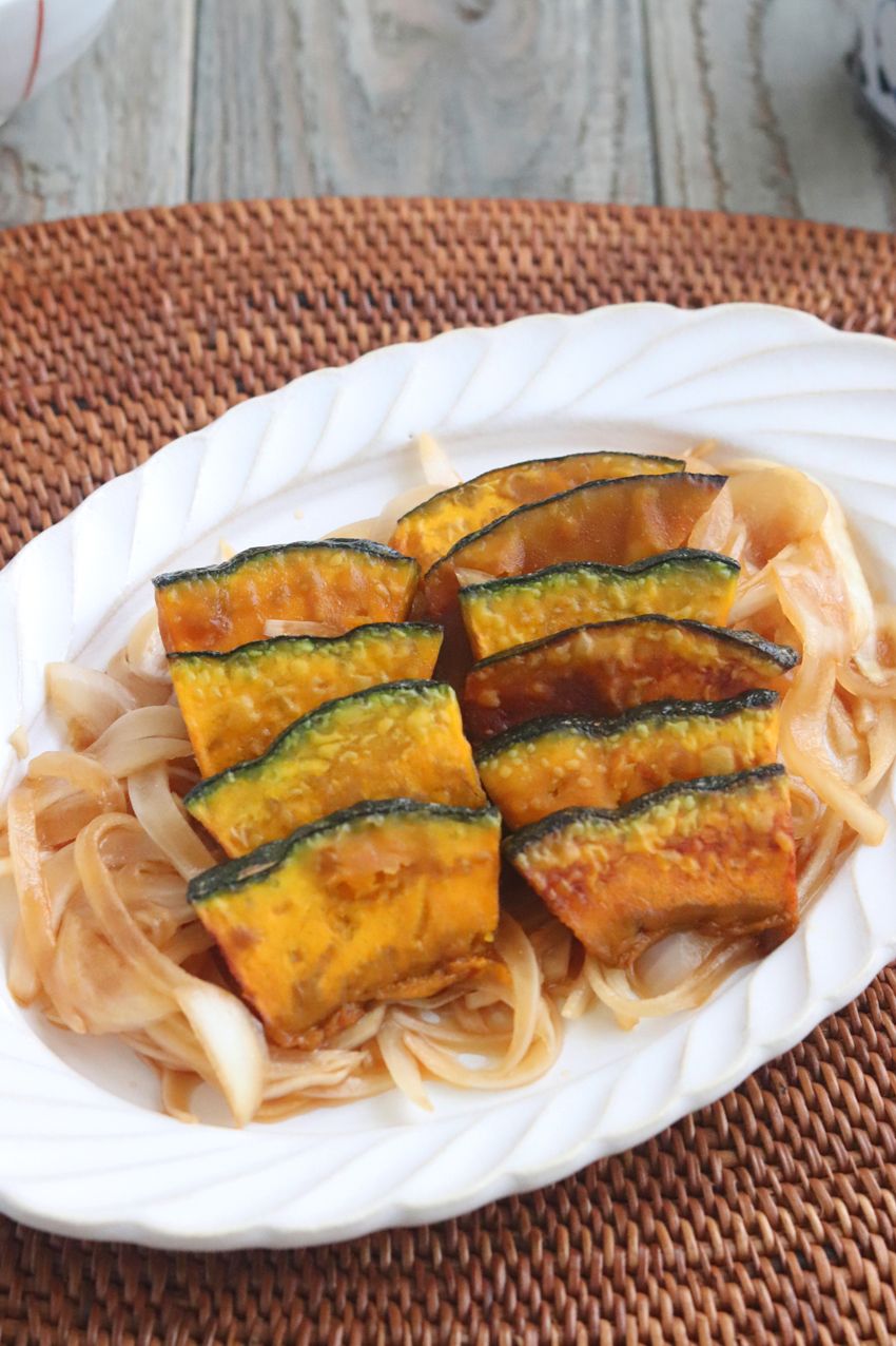 かぼちゃの玉ねぎポン酢マリネ | レシピサイトNadia