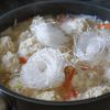 鶏だんごと春雨の白湯煮の工程5