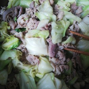 翔ママの作ってみた!投稿(下味冷凍もOK！豚こまときゃべつのコク旨炒め)