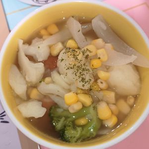 milkの作ってみた!投稿(【即席ポトフ風スープ】１０分かからない♡包丁まな板不要！)