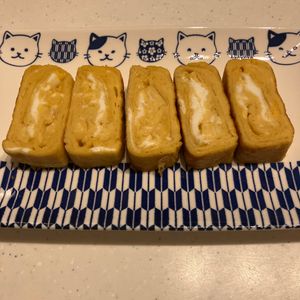 1476645の作ってみた!投稿(【きなこ入り玉子焼き】焼いてる時の香りもたまらない♪)
