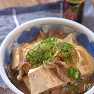味しみ豚バラ肉豆腐【作り置き】