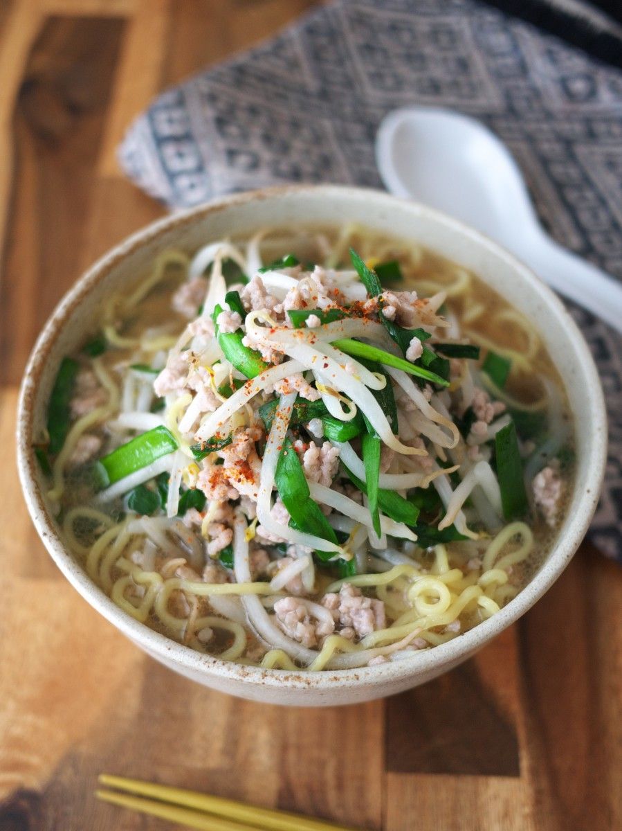 まるでラーメン屋さんの味！】野菜たっぷりコク旨みそラーメン