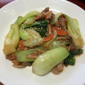 りんごの作ってみた!投稿(ご飯がすすむ中華おかず☆『豚こま肉と青梗菜の中華炒め』)